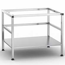 Rational 60.31.090 Stand I - 27.5" Height Stationary Stainless Steel Oven Stand for iCombi 6 and 10 Full Size Classic/Pro