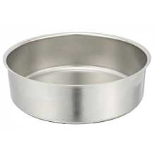 Winco 602-WP Stainless Steel Round Water Pan for 6 Qt. 602 Madison Chafer