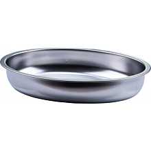 Winco 603-WP Stainless Steel Oval Water Pan for 8 Qt. 603 Madison Chafer