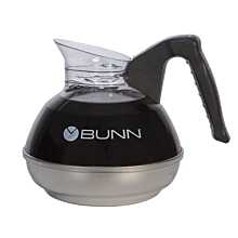 Bunn 06100.0106 6-Pack Easy Pour 64 oz. Black Handle Coffee Decanter