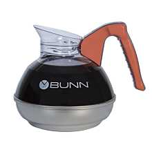 Bunn 06101.0124 24-Pack Easy Pour 64 oz. Orange Handle Coffee Decanter