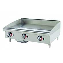 Star Max 636MF 36" Manual Control Gas Countertop Griddle