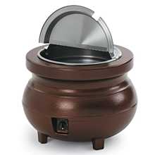 Vollrath 72171 Burnt Copper 7 Qt. Cayenne Colonial Kettle Warmer