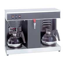 Bunn VLPF 24" Black Low Profile Coffee Brewer with 2 Lower Warmers
