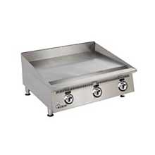 Star 848MA Ultra Max 48" Countertop Gas Griddle with Manual Controls - 120,000 BTU