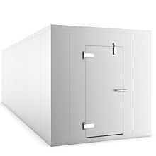 Coldline 8 x 12 Walk-in Refrigerator Cooler Box, Stainless Steel
