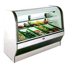 Marc Refrigeration HS-4R 50" Meat/Deli Case, Curved Glass Front