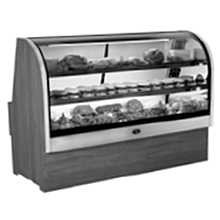Marc Refrigeration KAJB-97 S/C Self Contained 97" Deli/Salad/Cheese Case, Curved Glass