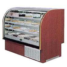 Marc Refrigeration LUBCR-38 S/C Self Contained 39" Refrigerated Bakery Display Case, Curved
