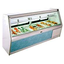 Marc Refrigeration MFC-10 S/C Self Contained 118" Seafood Case, Glass Front