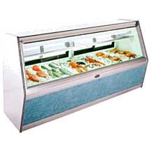 Marc Refrigeration MFC-12R 142" Seafood Case, Glass Front