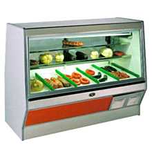 Marc Refrigeration SF-6 S/C Self Contained 72" Meat/Deli Case, Double Duty