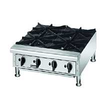 Toastmaster TMHP6 Gas 6 Burner Countertop Hot Plate