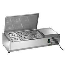 Arctic Air ACP40 40" Counter-top Prep Refrigerator - (6) x 1/6 pans