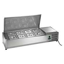 Arctic Air ACP48 48" Counter-top Prep Refrigerator - (8) x 1/6 pans