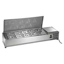 Arctic Air ACP55 55" Counter-top Prep Refrigerator - (10) x 1/6 pans