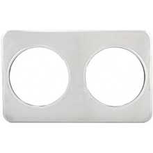 Winco ADP-808 2 Hole Steam Table Adapter Plate