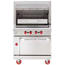 American Range AGBU-3-LP 36" Single Deck Infrared Liquid Propane Gas Broiler - 128,000 BTU
