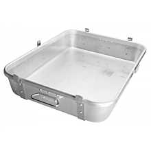 Winco ALRP-1824L Aluminum Double Roast Pan with Straps & Lugs (Bottom)