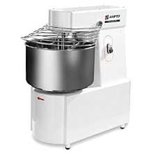Ampto AMA020M 1 Speed Spiral Dough Mixer with 33 lb. Dough Capacity & 20 lb. Flour Capacity