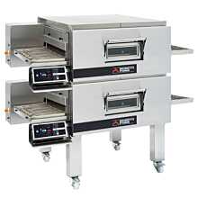  Double Deck Moretti Forni Electric Conveyor Oven with 32