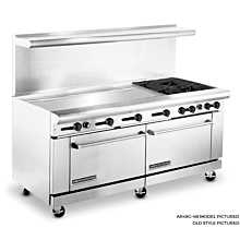 American Range 72 inch Commercial Range, 48 inch Griddle, AR48G-4B - Old Style