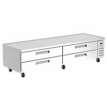 Asber ACBR-96  Chef Base Refrigerated Equipment Stand 97"