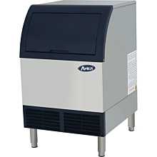 Atosa YR140-AP-161 140 lb. Undercounter Self Contained Air Cooled Half Cube Ice Machine with 88 lb. Bin