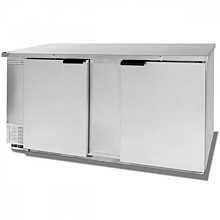 Beverage Air BB68-1-S Backbar Refrigerator, Solid Doors, Stainless Steel