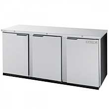 Beverage Air BB78-1-S Backbar Refrigerator, Solid Doors, Stainless Steel