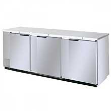 Beverage Air BB94-1-S Backbar Refrigerator, Solid Doors, Stainless Steel