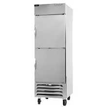 Beverage-Air HBF27-1-HS 30 inch Bottom Mount Horizon Series One Section Half Door Reach In Freezer with LED Lighting