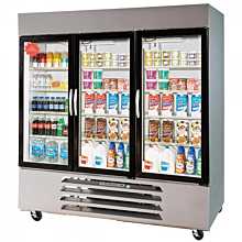 Beverage Air HBR72-1-G 75" Glass Door Reach-In Refrigerator
