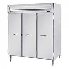Beverage-Air HFPS3-5S Horizon Series 78 inch Solid Door All Stainless Steel Reach-In Freezer