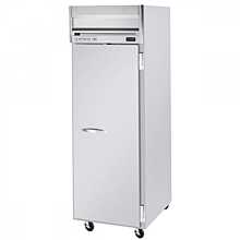Beverage-Air HRS1-1S Horizon Series 26 inch Solid Door Reach-In Refrigerator with Stainless Steel Front and Interior