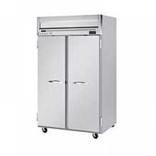 Beverage-Air HRS2-1S Horizon Series 52 inch Solid Door Reach-In Refrigerator with Stainless Steel Front and Interior