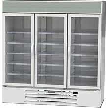 Beverage-Air MMR72HC-1-W MarketMax 75 inch White Refrigerated Glass Door Merchandiser with LED Lighting