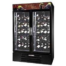 Beverage Air MMRR49-1-BW-A-LED 52" Two Section Wine Cooler w/ (2) Zone, 115v