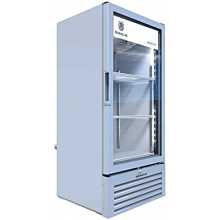 Beverage-Air MT10-1W 25 inch Marketeer Series White Refrigerated Glass Door Merchandiser with LED Lighting