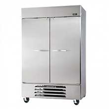 Beverage Air RB49HC-1S 52 inch Vista Series Two Section Solid Door Reach in Refrigerator - 49 Cu. Ft.