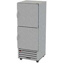 Beverage Air RID18HC-HS 27.25" One Section Pass Thru Refrigerator, (2) Right Hinge Solid Doors, 115v