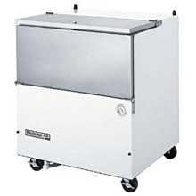 Beverage-Air SM34N-S 34 1/2 inch Stainless Steel 1-Sided Cold Wall Milk Cooler