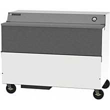 Beverage-Air SMF58HC-1-W 58 inch White 1-Sided Forced Air Milk Cooler