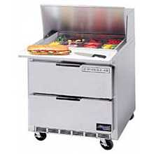 Beverage-Air SPED36HC-08-2 36 inch 2 Drawer Refrigerated Sandwich Prep Table
