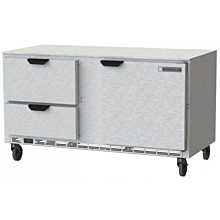 Beverage-Air UCFD60AHC-2 60 inch Undercounter Freezer with 2 Drawers and 1 Door - 17.1 Cu. Ft.