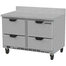 Beverage Air WTFD48AHC-4-FIP 6.03 cu ft Worktop Freezer w/ (2) Section & (4) Drawers, 115v