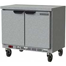 Beverage Air WTR34HC-FLT 34" Worktop Refrigerator w/ (2) Section, 115v