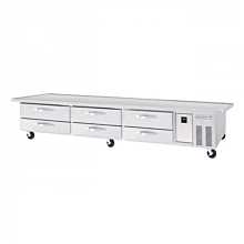 Beverage-Air WTRCS112-1-120 120 inch Six Drawer Refrigerated Chef Base