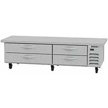 Beverage-Air WTRCS84D-1-89 89 inch Four Drawer Refrigerated Chef Base