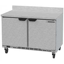 Beverage Air WTRF48A-1-SA-A-FLT 48" Worktop Refrigerator/Freezer w/ (2) Sections, 115v